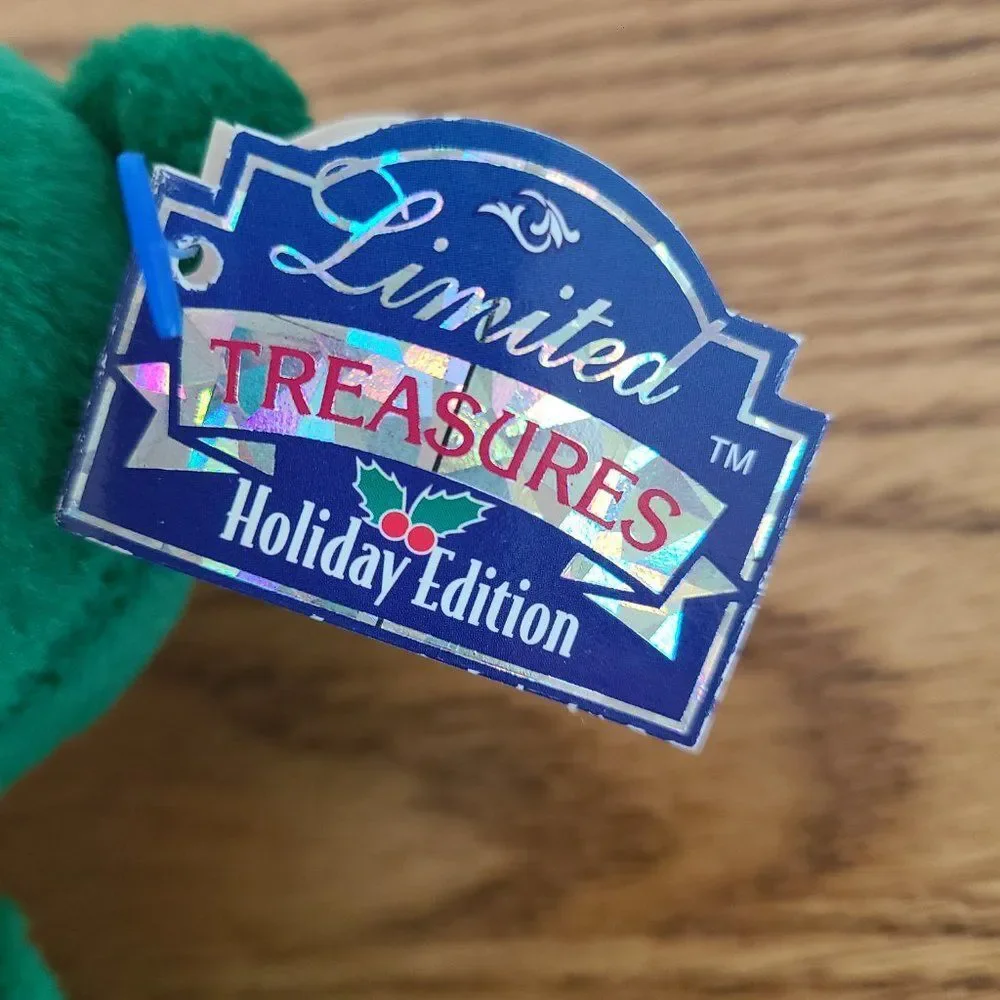 Limited Treasures Holiday Edition Sugar Cane Teddy Bear & Cat Christmas Stocking